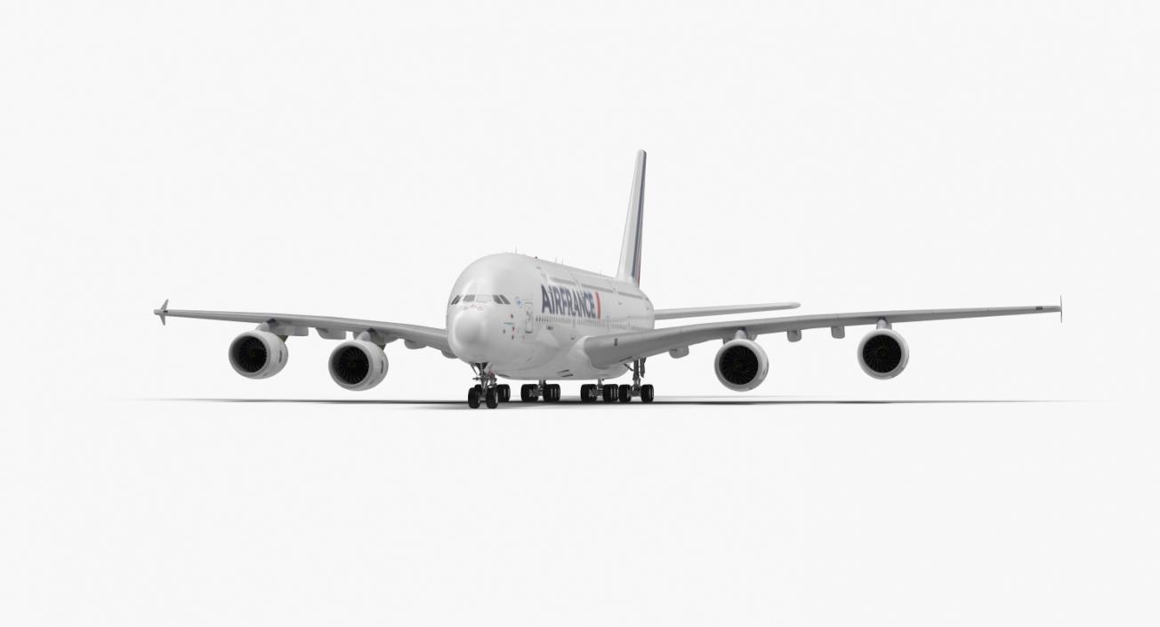 Airbus A380-1000 Air France 3D